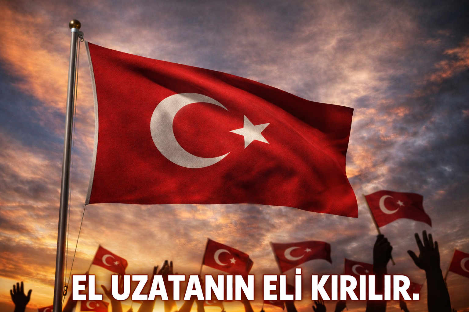 Türk Bayrağına Yapılan Saygısızlık Asla Kabul Edilemez